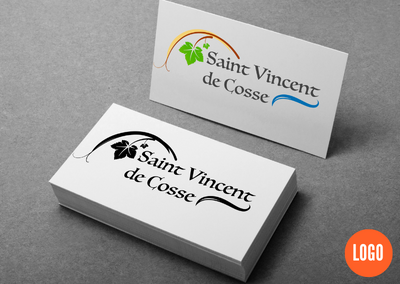 creation logo mairie de saint vincent de cosse