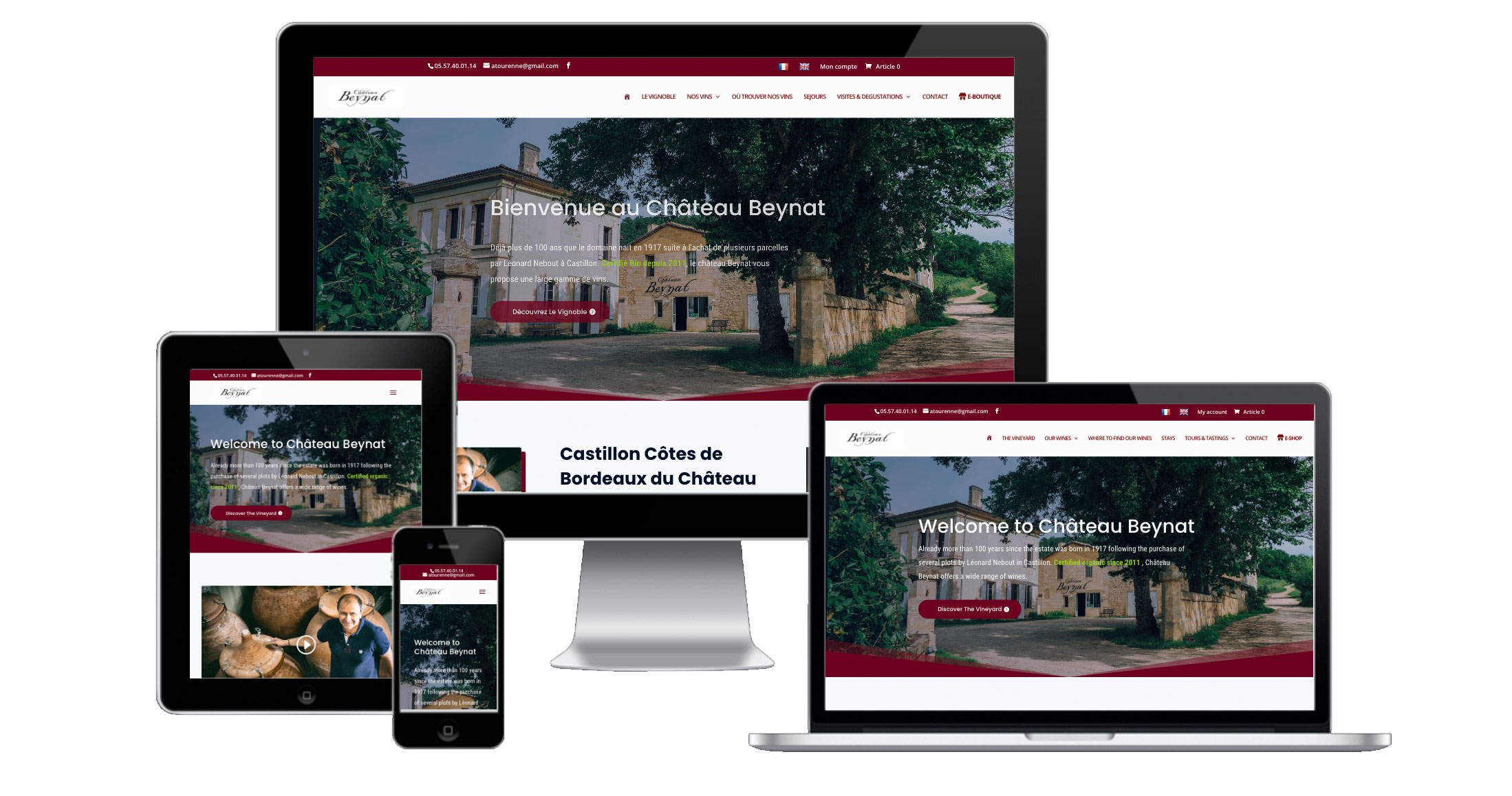 site web chateau beynat
