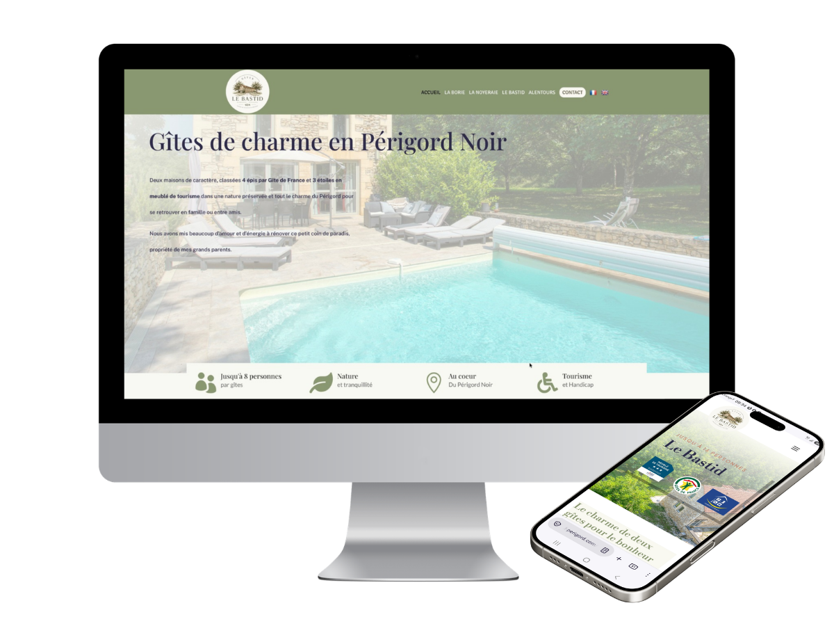 Création site internet camping la bastide